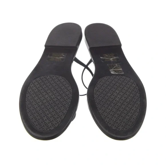 Tory Burch Women’s Navy Slip On Two Strap Jelly Slide Size 9M - Picture 6 of 6